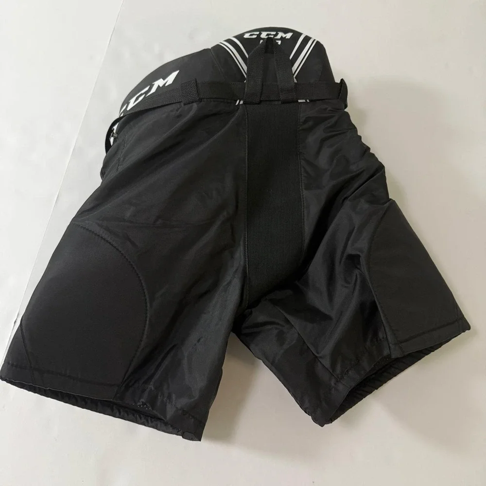 CCM LTP Youth Large Ice Hockey Pants Black Padded Shorts YT-L Protective Gear